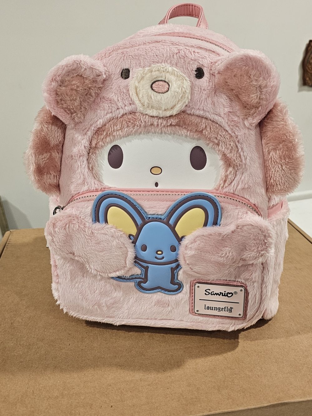 Sanrio My Melody Bear Cosplay Mini Loungefly Backpack, Exclusive